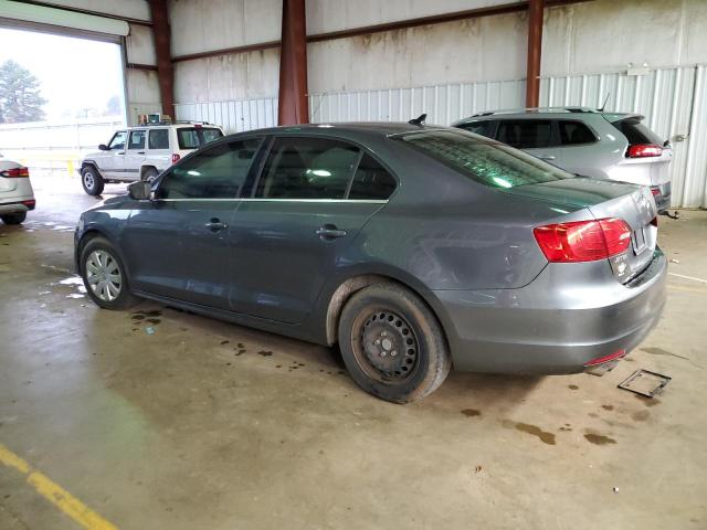 3VWLL7AJXEM383659 - 2014 VOLKSWAGEN JETTA TDI GRAY photo 2