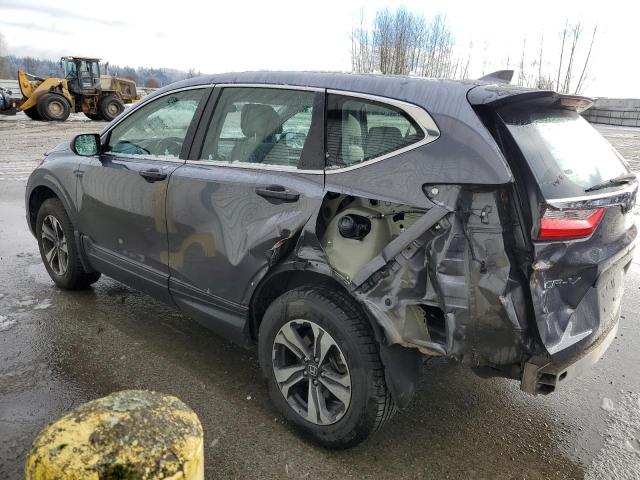 2HKRW6H33HH201414 - 2017 HONDA CR-V LX GRAY photo 2