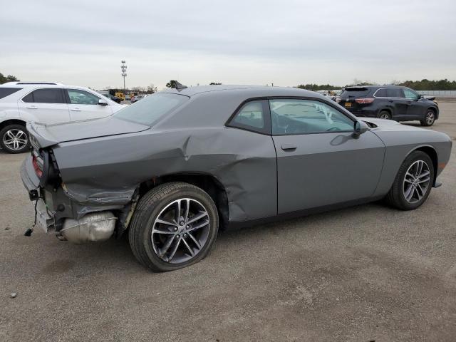 2C3CDZKG6KH545672 - 2019 DODGE CHALLENGER GT GRAY photo 3