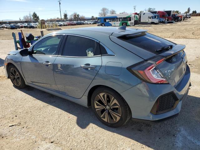 SHHFK7H70JU417845 - 2018 HONDA CIVIC EXL Dəniz mavisi foto 2