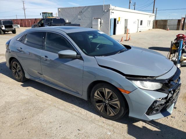 SHHFK7H70JU417845 - 2018 HONDA CIVIC EXL Dəniz mavisi foto 4