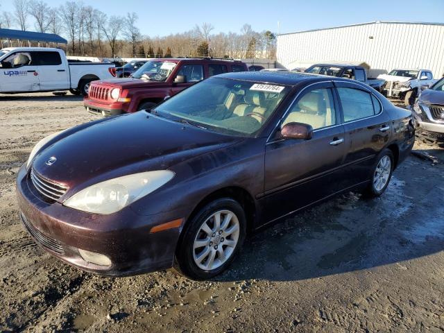 JTHBF30GX30124527 - 2003 LEXUS ES 300 BURGUNDY photo 1