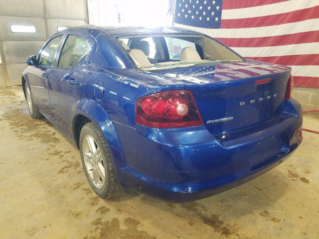 1C3CDZCB6CN158924 - 2012 DODGE AVENGER SXT  photo 3