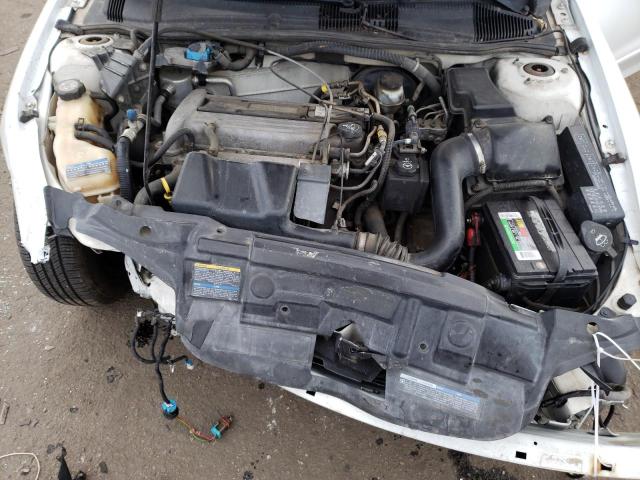 1G1JC52F037263006 - 2003 CHEVROLET CAVALIER WHITE photo 11