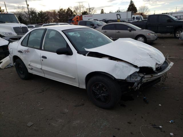 1G1JC52F037263006 - 2003 CHEVROLET CAVALIER WHITE photo 4