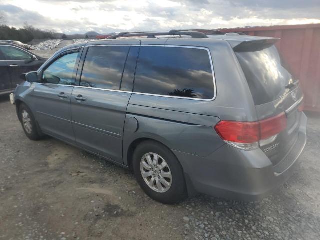 5FNRL38779B040513 - 2009 HONDA ODYSSEY EXL BLUE photo 2