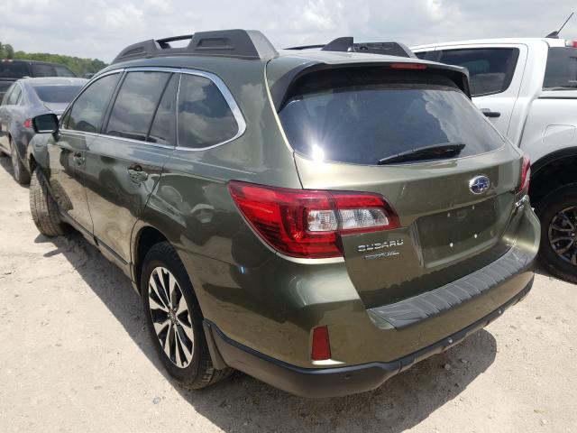 4S4BSENC7H3322109 - 2017 SUBARU OUTBACK 3.6R LIMITED  photo 3
