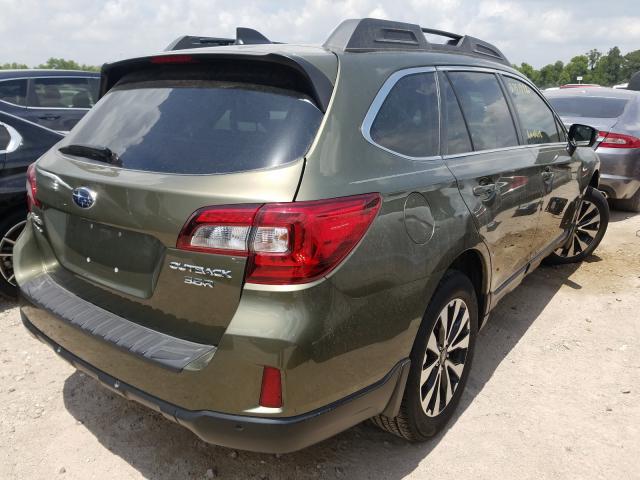 4S4BSENC7H3322109 - 2017 SUBARU OUTBACK 3.6R LIMITED  photo 4