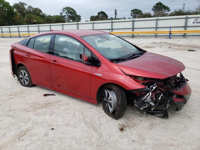 JTDKARFP5K3110333 - 2019 TOYOTA PRIUS PRIM 红色 照片 4