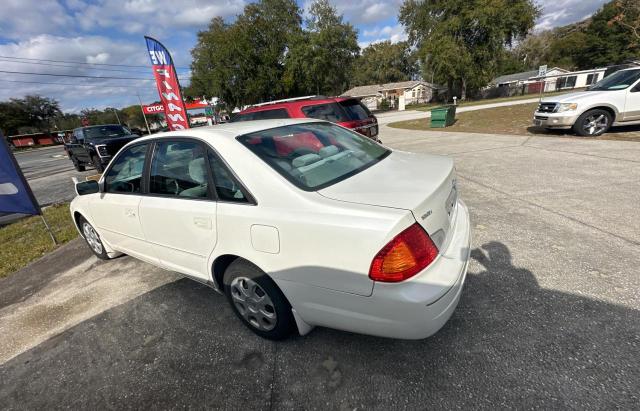 4T1BF28B11U183679 - 2001 TOYOTA AVALON XL WHITE photo 3