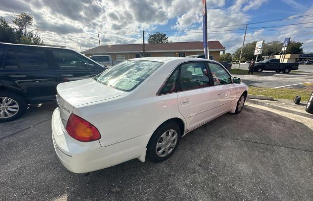 4T1BF28B11U183679 - 2001 TOYOTA AVALON XL WHITE photo 4