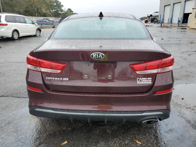 5XXGT4L30LG441701 - 2020 KIA OPTIMA LX BURGUNDY photo 6