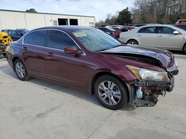 1HGCP2F47BA047023 - 2011 HONDA ACCORD LXP BURGUNDY photo 4