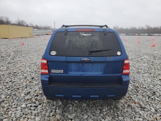 1FMCU031X8KA52236 - 2008 FORD ESCAPE XLT BLUE photo 6