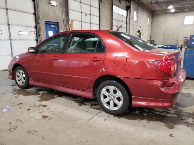 2T1BR32E06C664399 - 2006 TOYOTA COROLLA CE RED photo 2