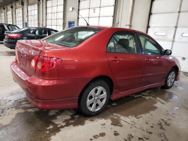 2T1BR32E06C664399 - 2006 TOYOTA COROLLA CE RED photo 3