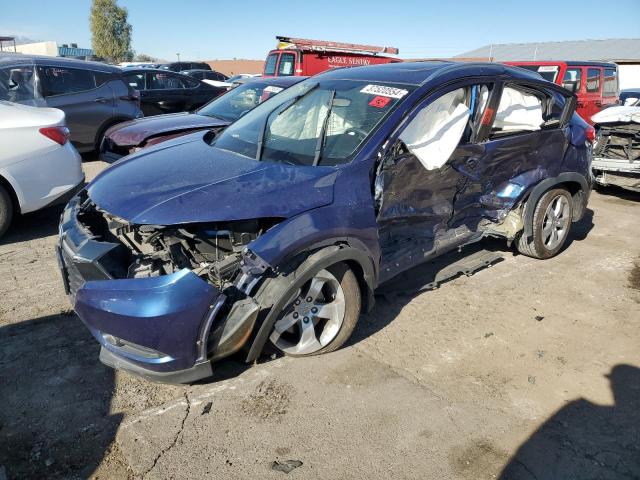 3CZRU5H70GM726811 - 2016 HONDA HR-V EXL BLUE photo 1