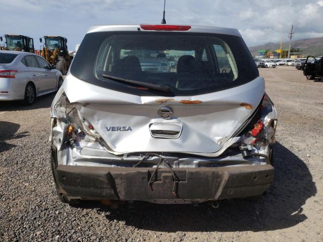 3N1BC1CP5AL387456 - 2010 NISSAN VERSA S SILVER photo 6