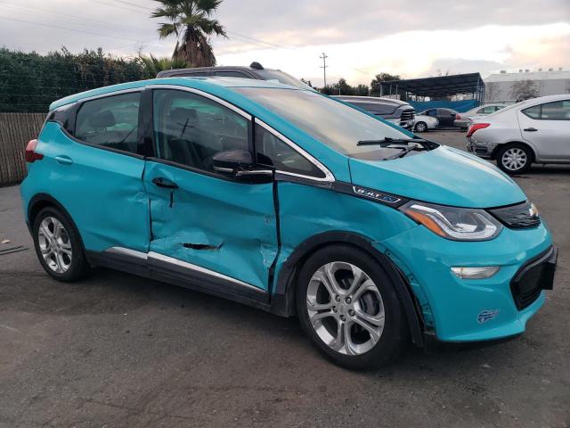 1G1FY6S09L4115222 - 2020 CHEVROLET BOLT EV LT TEAL photo 4