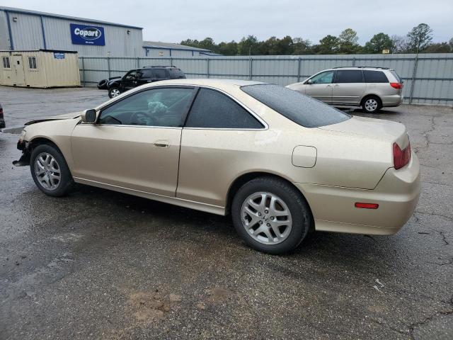 1HGCG22562A031863 - 2002 HONDA ACCORD EX GOLD photo 2