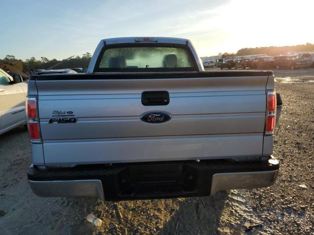 1FTMF1CW6AKE64292 - 2010 FORD F150 SILVER photo 6