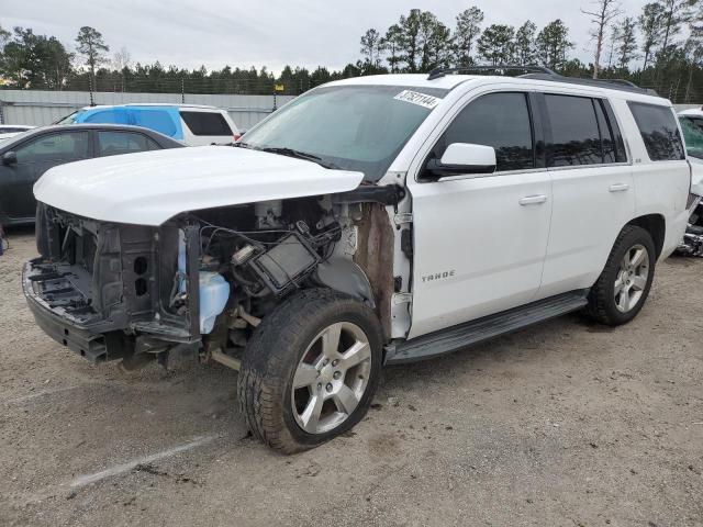 1GNSKBKC3FR222646 - 2015 CHEVROLET TAHOE K1500 LT WHITE photo 1