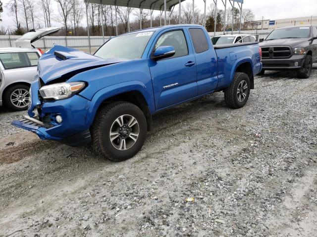 5TFRZ5CN7HX028219 - 2017 TOYOTA TACOMA ACCESS CAB ლურჯი ფოტო 1