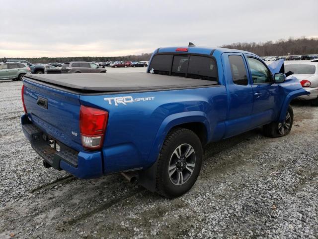 5TFRZ5CN7HX028219 - 2017 TOYOTA TACOMA ACCESS CAB BLUE photo 3