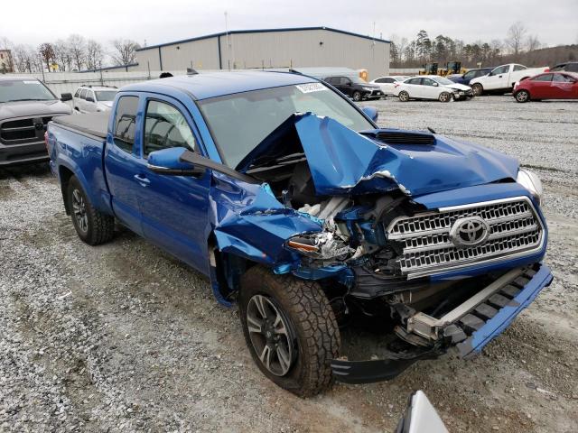 5TFRZ5CN7HX028219 - 2017 TOYOTA TACOMA ACCESS CAB BLUE photo 4