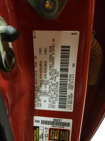 5TFDW5F14EX395490 - 2014 TOYOTA TUNDRA CREWMAX SR5 RED photo 12