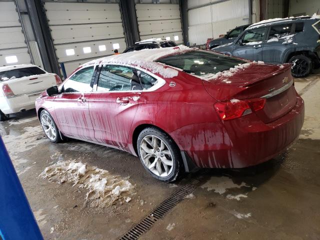 2G1125S34E9203272 - 2014 CHEVROLET IMPALA LT RED photo 2