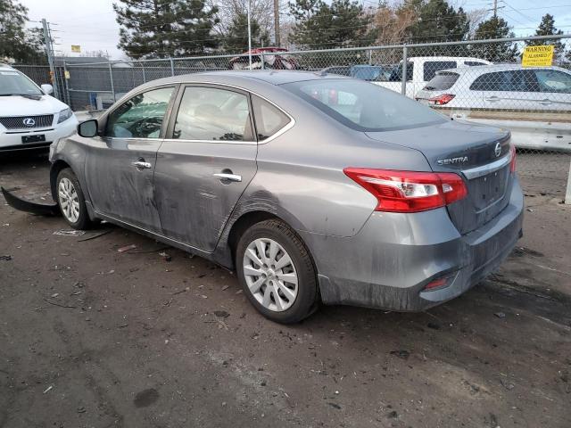 3N1AB7AP6HL661570 - 2017 NISSAN SENTRA S BLACK photo 2