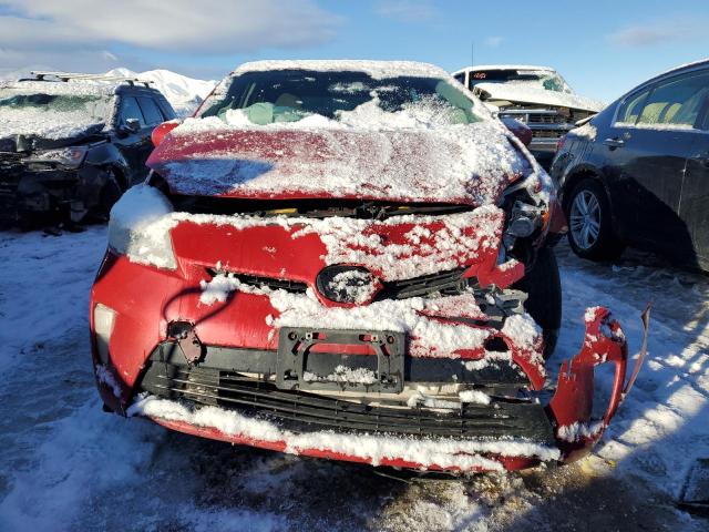 JTDKN3DU2D0337526 - 2013 TOYOTA PRIUS RED photo 5