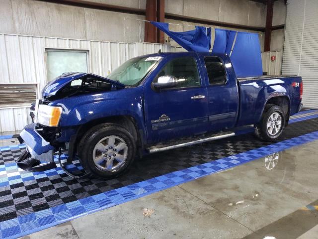 1GTR2VE70DZ387512 - 2013 GMC SIERRA K1500 SLE BLUE photo 1