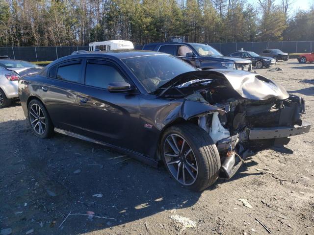 2C3CDXCT8MH605759 - 2021 DODGE CHARGER R/T GRAY photo 4