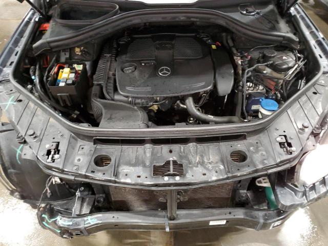 4JGDA5HBXFA515877 - 2015 MERCEDES-BENZ ML 350 4MATIC GRAY photo 12