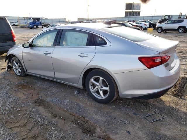 1G1ZB5ST3GF352138 - 2016 CHEVROLET MALIBU LS SILVER photo 2