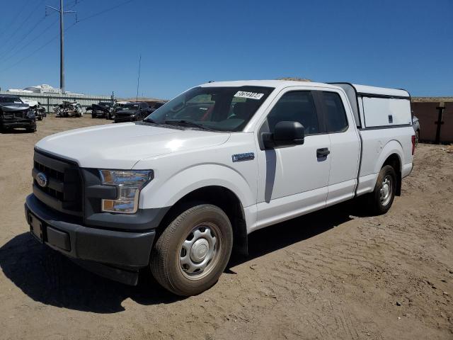 1FTEX1C83HKE24121 - 2017 FORD F150 SUPER CAB WHITE photo 1