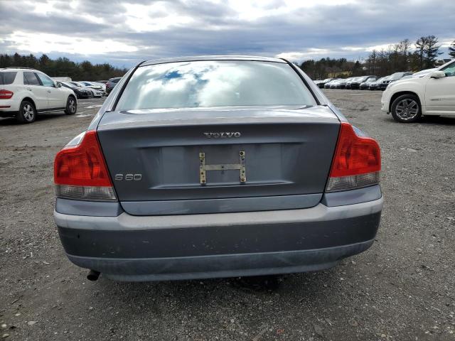 YV1RS61T942403279 - 2004 VOLVO S60 GRAY photo 6