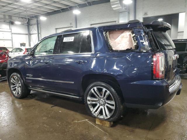 1GKS2CKJ6JR237054 - 2018 GMC YUKON DENALI BLUE photo 2