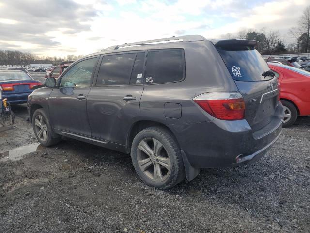 JTEES43A192139112 - 2009 TOYOTA HIGHLANDER SPORT GRAY photo 2