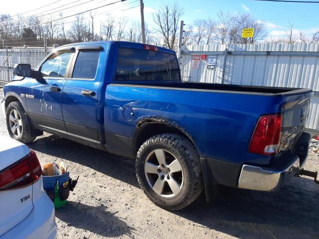 1D3HV18T69S762010 - 2009 DODGE RAM 1500 BLUE photo 2