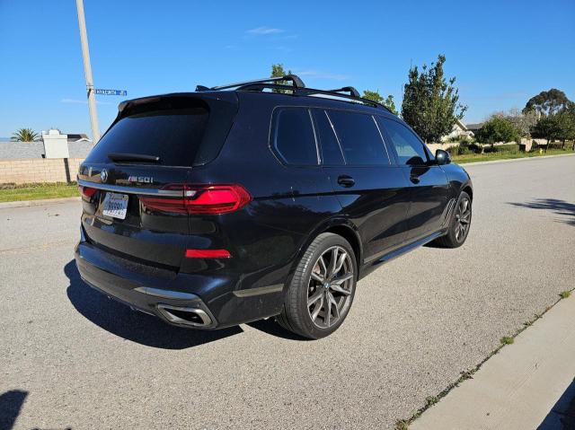 5UXCX6C06L9C49878 - 2020 BMW X7 M50I BLACK photo 4