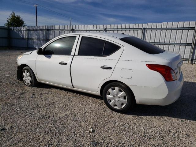 3N1CN7AP9CL869807 - 2012 NISSAN VERSA S WHITE photo 2