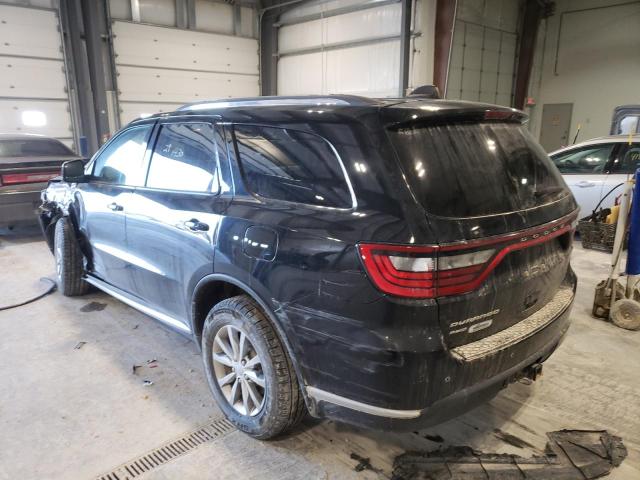 1C4RDJAG2HC820555 - 2017 DODGE DURANGO SXT BLACK photo 3