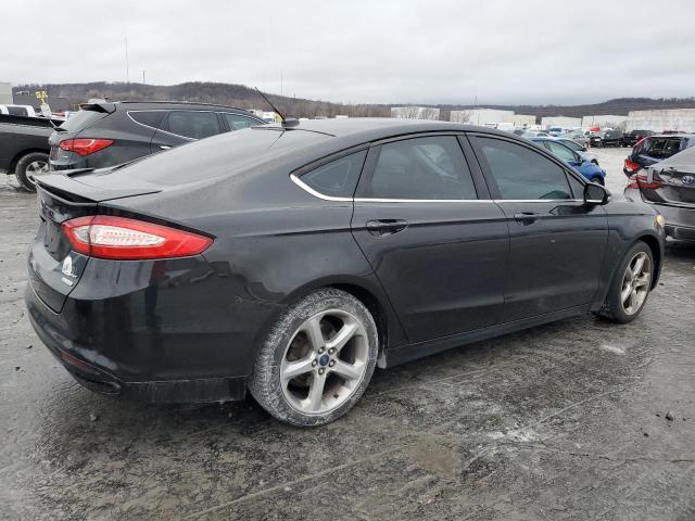 3FA6P0H94DR238213 - 2013 FORD FUSION SE BLACK photo 3