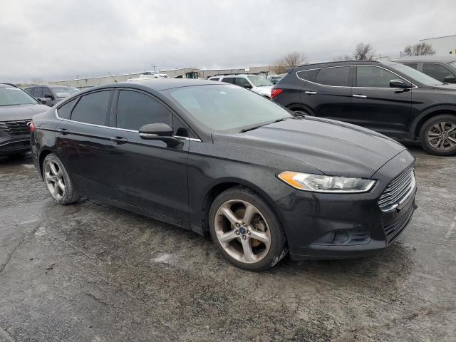 3FA6P0H94DR238213 - 2013 FORD FUSION SE BLACK photo 4