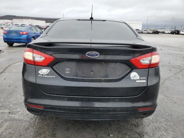 3FA6P0H94DR238213 - 2013 FORD FUSION SE BLACK photo 6