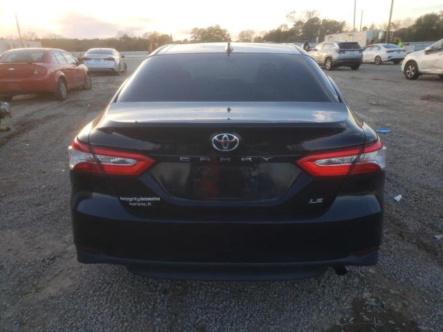 4T1B11HK0KU691734 - 2019 TOYOTA CAMRY L BLACK photo 6