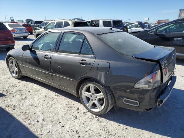 JTHBD182310004181 - 2001 LEXUS IS 300 BLACK photo 2